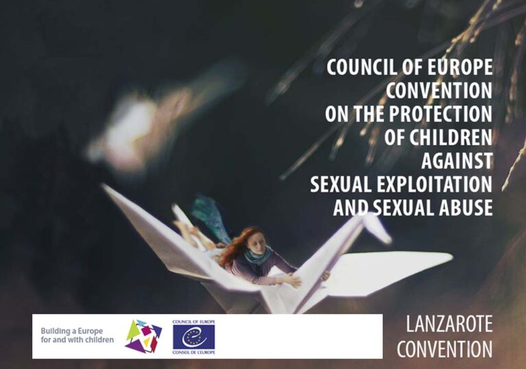 Council of Europe convention on the protection of children against sexual exploitation and sexual abuse